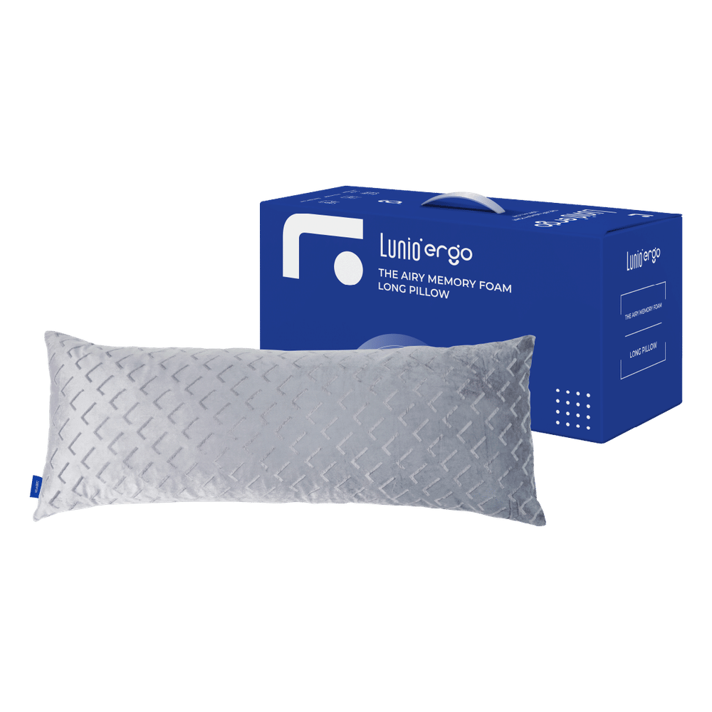 หมอนหนุนทรงยาว Lunio The Airy Memory Foam Long Pillow_0